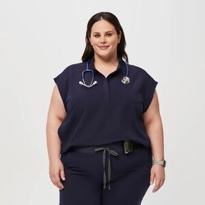 Figs Women's Navy Top